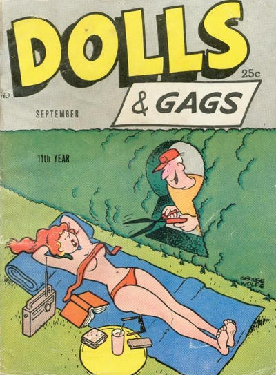 Cover for Dolls & Gags (Prize, 1951 series) #v6#6