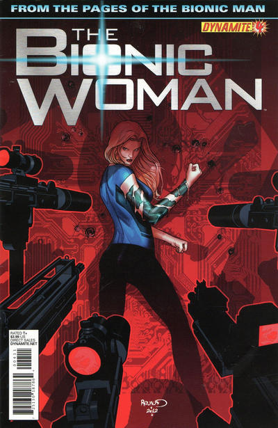 Cover for The Bionic Woman (Dynamite Entertainment, 2012 series) #4