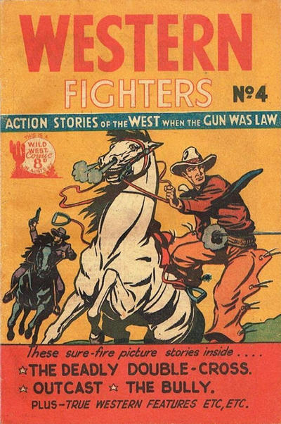Cover for Western Fighters (Horwitz, 1950 ? series) #4