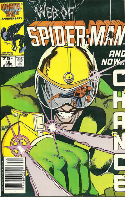 Cover for Web of Spider-Man (Marvel, 1985 series) #15 [Newsstand]