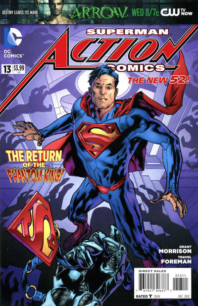 Cover for Action Comics (DC, 2011 series) #13 [Bryan Hitch Cover]