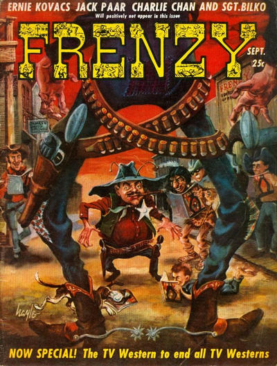 Cover for Frenzy (Picture Magazine, 1958 series) #3