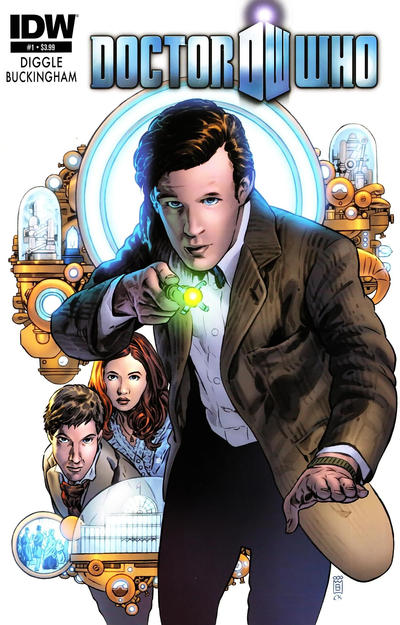 Cover for Doctor Who (IDW, 2012 series) #1