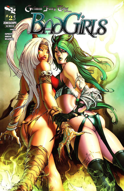 Cover for Grimm Fairy Tales Presents Bad Girls (Zenescope Entertainment, 2012 series) #2
