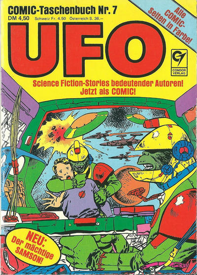 Cover for UFO (Condor, 1978 series) #7