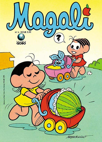 Cover for Magali (Editora Globo, 1989 series) #9