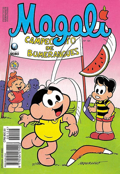 Cover for Magali (Editora Globo, 1989 series) #124