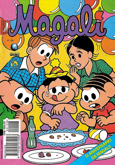 Cover for Magali (Editora Globo, 1989 series) #128