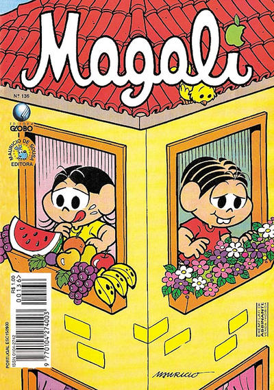 Cover for Magali (Editora Globo, 1989 series) #136