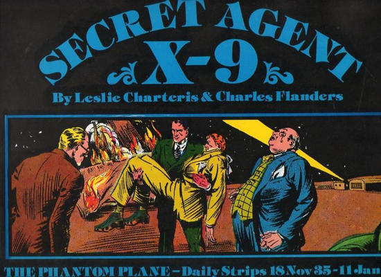 Cover for Secret Agent X-9:  The Phantom Plane (Pacific Comics Club, 1980 ? series) 