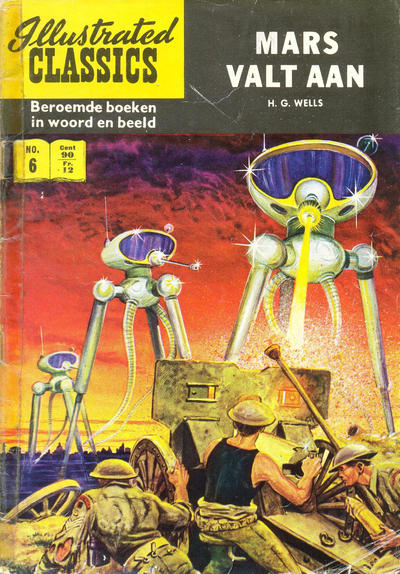 Cover for Illustrated Classics (Classics/Williams, 1956 series) #6 - Mars valt aan [HRN 158]
