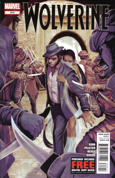 Cover for Wolverine (Marvel, 2010 series) #314