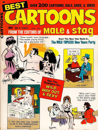 Cover for Best Cartoons from the Editors of Male & Stag (Marvel, 1970 series) #v3#1