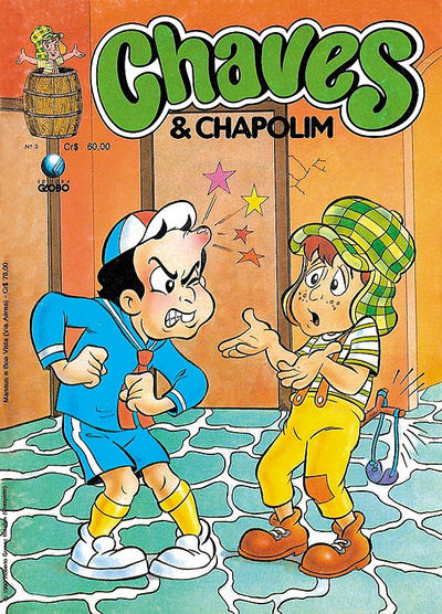 Cover for Chaves & Chapolim (Editora Globo, 1990 series) #3