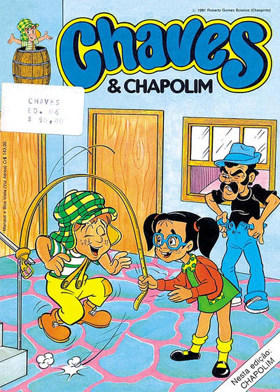 Cover for Chaves & Chapolim (Editora Globo, 1990 series) #6