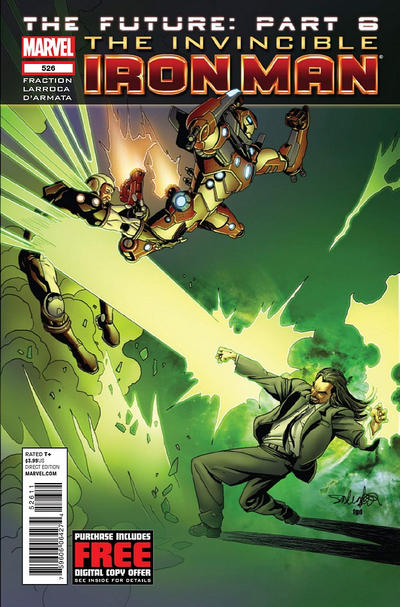Cover for Invincible Iron Man (Marvel, 2008 series) #526