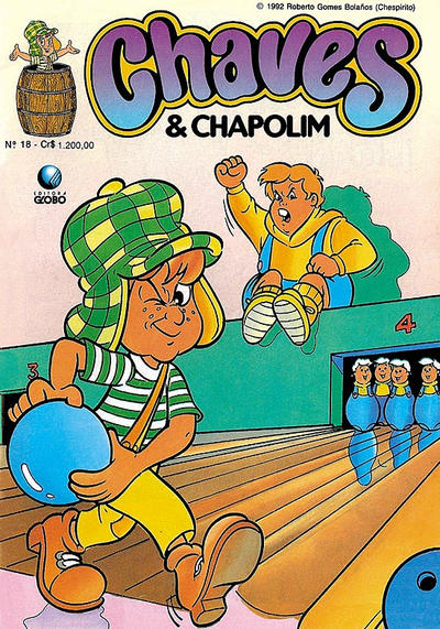 Cover for Chaves & Chapolim (Editora Globo, 1990 series) #18