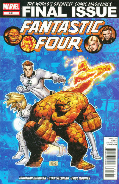 Cover for Fantastic Four (Marvel, 2012 series) #611