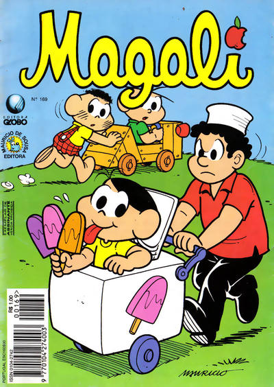 Cover for Magali (Editora Globo, 1989 series) #169