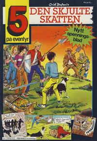 Cover for 5 på eventyr (Hjemmet / Egmont, 1986 series) #3/1986