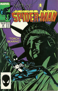Cover Thumbnail for Web of Spider-Man (Marvel, 1985 series) #28 [Direct]