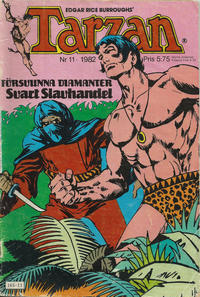 Cover Thumbnail for Tarzan (Atlantic Förlags AB, 1977 series) #11/1982