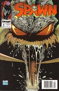 Cover Thumbnail for Spawn (Image, 1992 series) #4 [Newsstand]