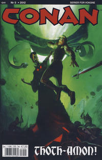 Cover Thumbnail for Conan (Bladkompaniet / Schibsted, 1990 series) #5/2012