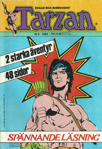 Cover Thumbnail for Tarzan (Atlantic Förlags AB, 1977 series) #5/1983