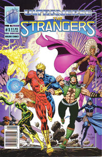 Cover for The Strangers (Malibu, 1993 series) #1 [Newsstand]