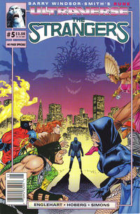Cover for The Strangers (Malibu, 1993 series) #5 [Newsstand]