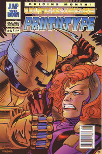 Cover Thumbnail for Prototype (Malibu, 1993 series) #6 [Newsstand]