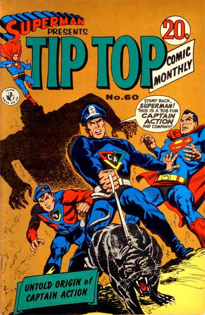 Cover for Superman Presents Tip Top Comic Monthly (K. G. Murray, 1965 series) #60