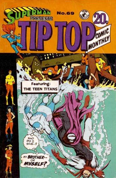 Cover for Superman Presents Tip Top Comic Monthly (K. G. Murray, 1965 series) #69