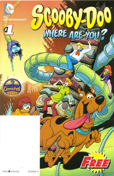 Cover for Batman / Scooby-Doo Halloween Fest (DC, 2012 series) #1