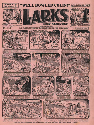 Cover for Larks (Amalgamated Press, 1927 series) #556