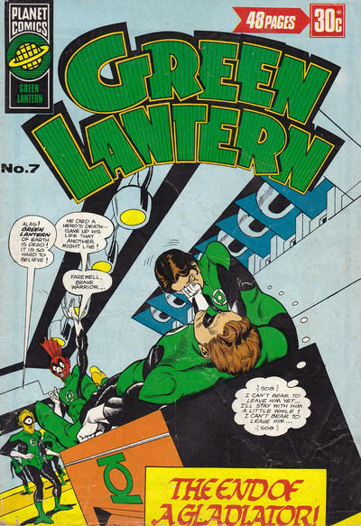 Cover for Green Lantern (K. G. Murray, 1975 series) #7