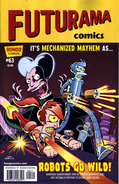 Cover for Bongo Comics Presents Futurama Comics (Bongo, 2000 series) #63