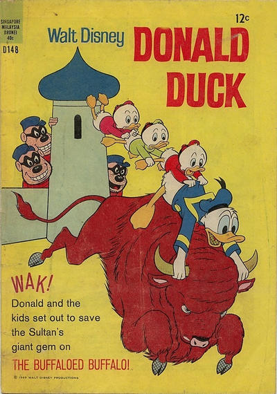Cover for Walt Disney's Donald Duck (W. G. Publications; Wogan Publications, 1954 series) #148