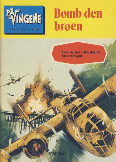 Cover for På Vingene (Serieforlaget / Se-Bladene / Stabenfeldt, 1963 series) #4/1973