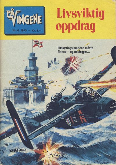 Cover for På Vingene (Serieforlaget / Se-Bladene / Stabenfeldt, 1963 series) #6/1973