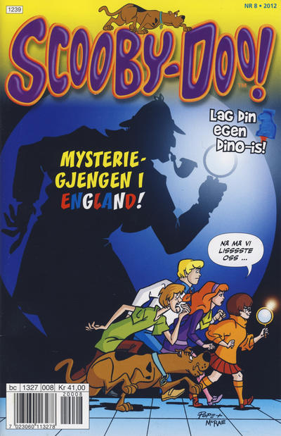Cover for Scooby Doo (Hjemmet / Egmont, 2010 series) #8/2012