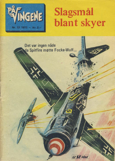 Cover for På Vingene (Serieforlaget / Se-Bladene / Stabenfeldt, 1963 series) #12/1973