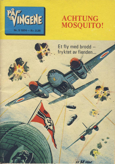 Cover for På Vingene (Serieforlaget / Se-Bladene / Stabenfeldt, 1963 series) #5/1974