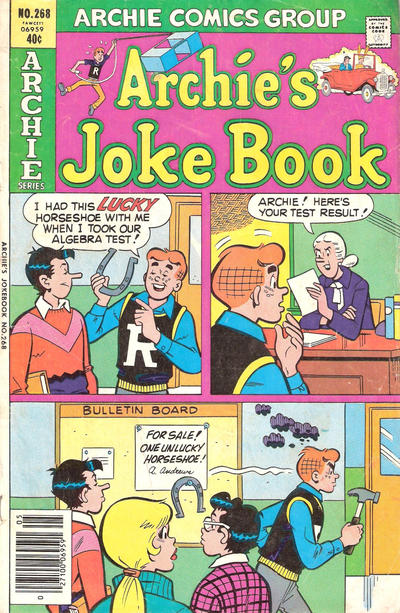 Cover for Archie's Joke Book Magazine (Archie, 1953 series) #268
