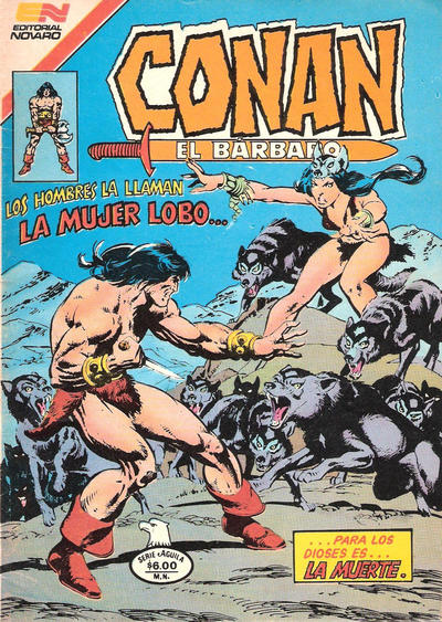 Cover for Conan el Bárbaro (Editorial Novaro, 1980 series) #35