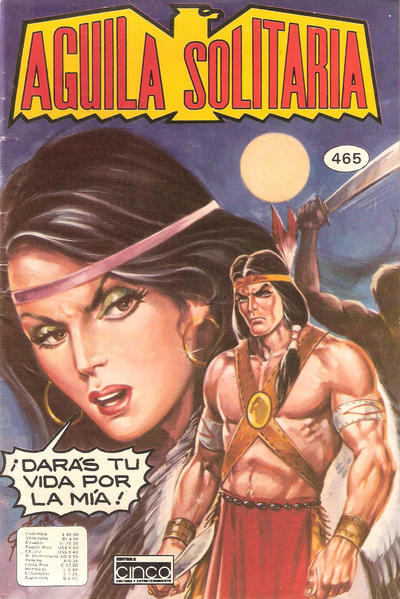 Cover for Aguila Solitaria (Editora Cinco, 1976 series) #465