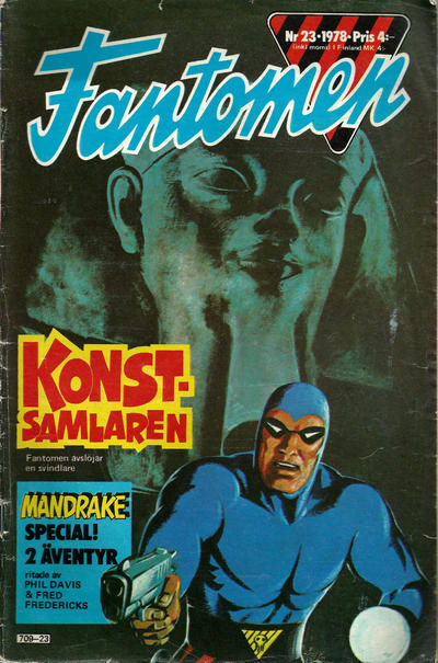 Cover for Fantomen (Semic, 1958 series) #23/1978