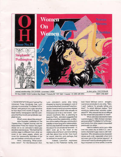 Cover for Oh (B Publications, 1992 series) #19