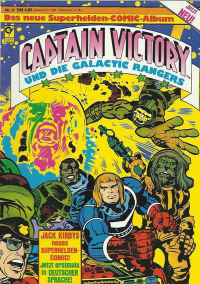 Cover for Captain Victory (Condor, 1983 series) #4